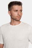 The Essential T-Shirt (Cream Waves)