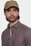 Premium Cotton Dress Shirt (coffee)