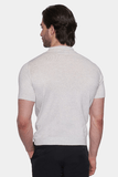 The Mercerized Cotton Polo (Blued Gray)