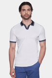 The Mercerized Cotton Open Polo (Monaco White)