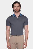 The Mercerized Polo (Nautical Blue)