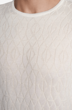 The Essential T-Shirt (Cream Waves)