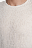 The Essential T-Shirt (Cream Waves)