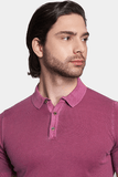 The Mercerized Cotton Polo (Fuschia)