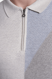 The Mercerized Cotton Polo (Blued Gray)