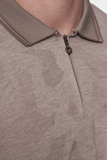 The Mercerized Cotton Polo (Pale Beige)
