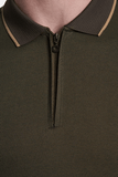 The Mercerized Cotton Polo (Olive)