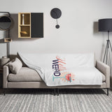 Throw Blanket | "Hello Weekend" print design