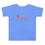 Toddler Short Sleeve Tee Heather Columbia Blue
