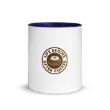 Print-On-Demand Custom Design Mug with Color Inside 11 oz Dark Blue