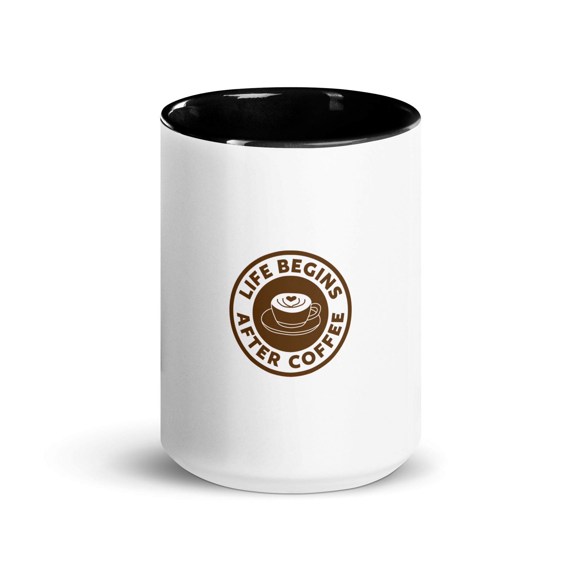 Print-On-Demand Custom Design Mug with Color Inside