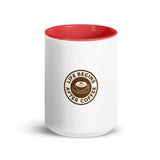 Print-On-Demand Custom Design Mug with Color Inside 15 oz Red