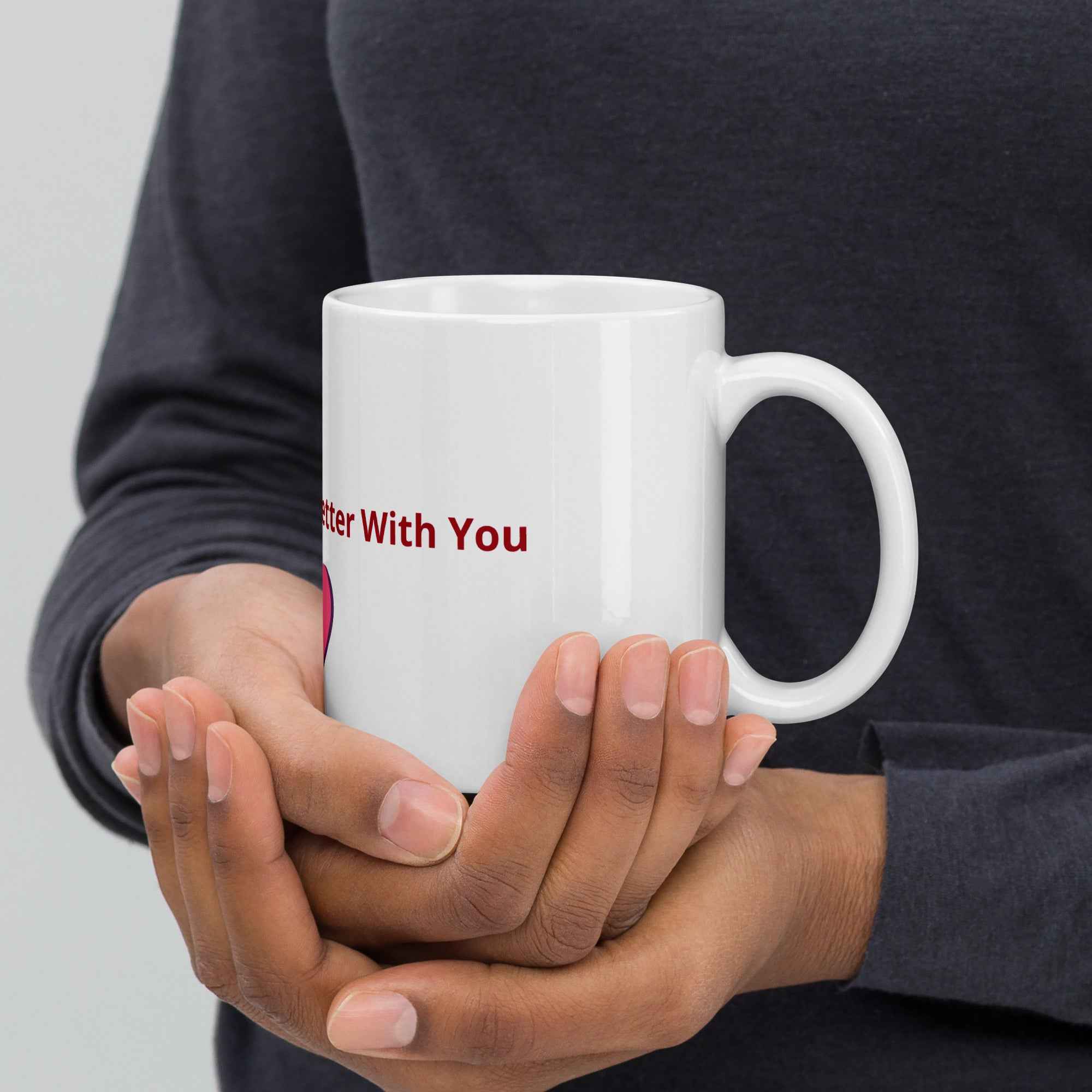 Microwave & Dishwasher Safe Ceramic Mug - Vivid Print, 11-20 oz