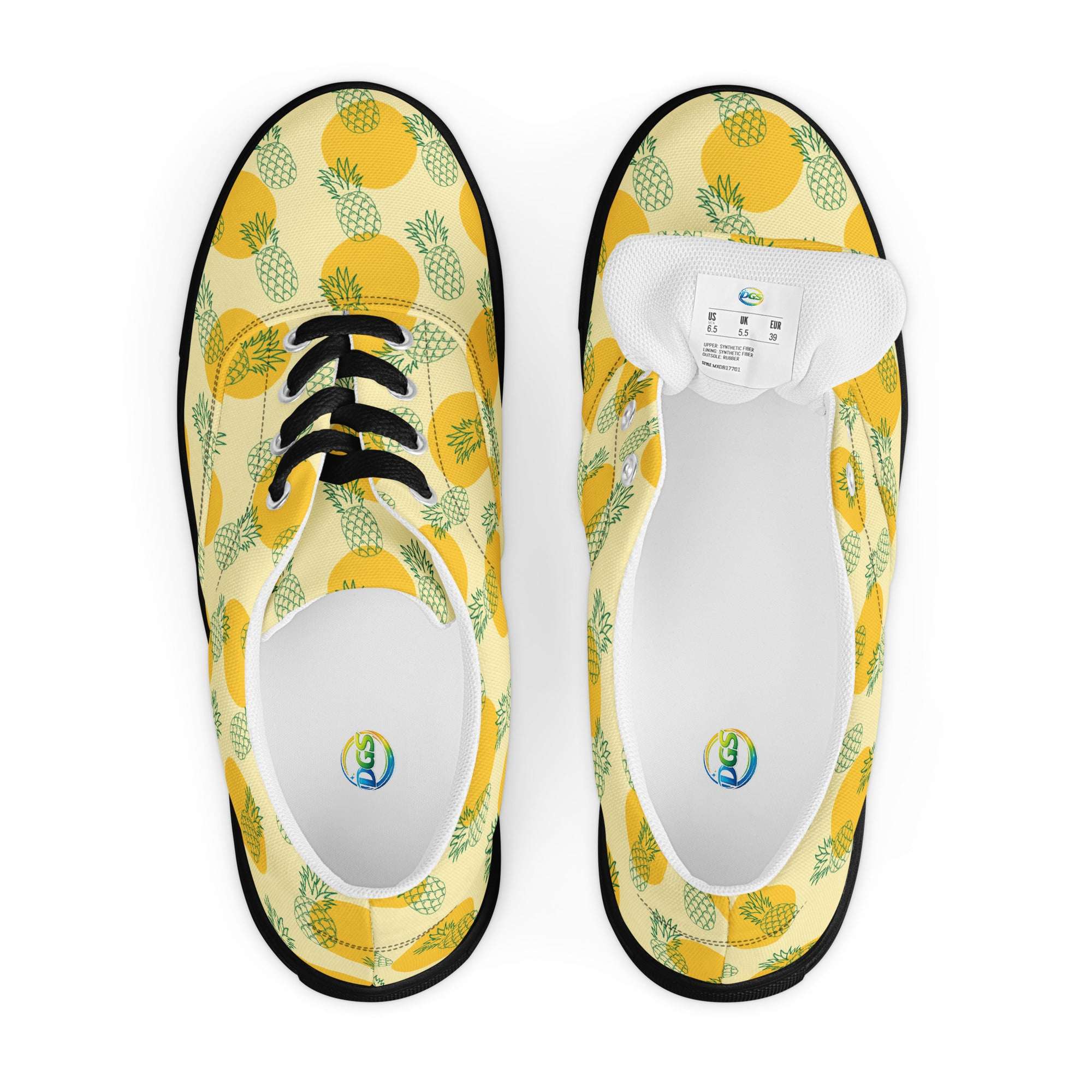 Women’s lace-up canvas shoes