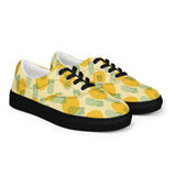Women’s lace-up canvas shoes