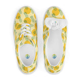 Women’s lace-up canvas shoes