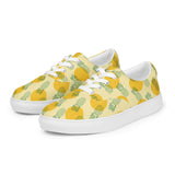 Women’s lace-up canvas shoes